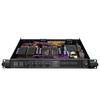 Light Weight Portable 1U Multi-Channel Class D PFC Metal Shell Amplifier CE ROHS Certified 8/4 Ohm for Concert