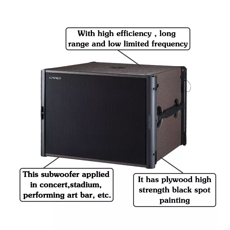 line array subwoofer