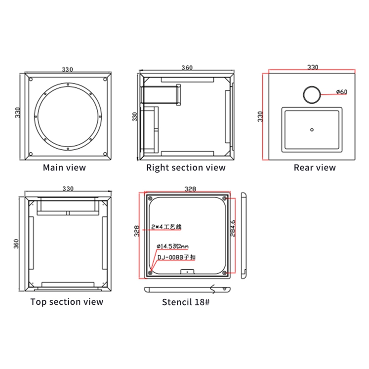 150W 10 inch loudspeaker powered speakers Active subwoofers