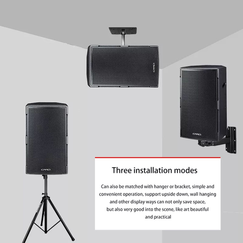 Professional 12 inch 400W Full Range Active DSP Speakers