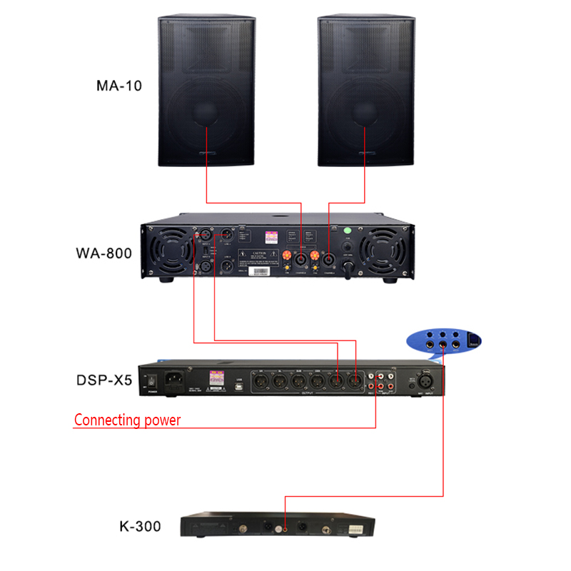 Two Way Ktv Karaoke Dj Sound System Professional Speaker 