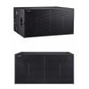 Efficient Compact Sub Bass Dual Passive Line Array