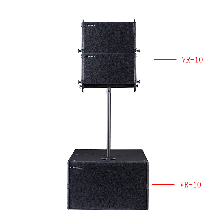 Full Range Line Array Speaker with Combined Active System