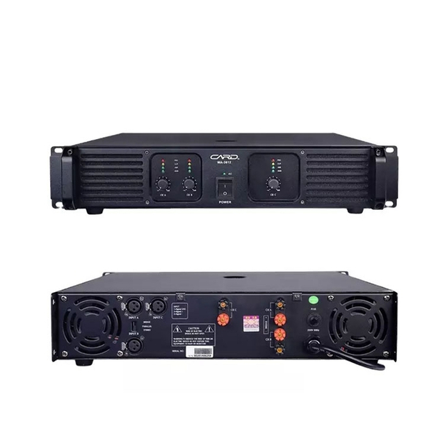 Concert Professional 600W Stereo 2 Channel Power Amplifier