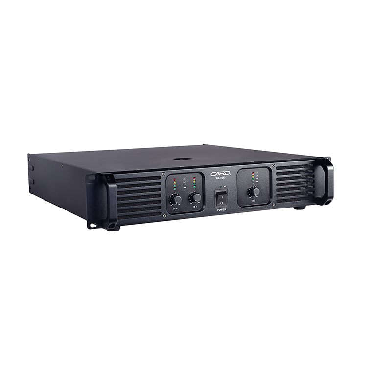 Disco Adjustable 600W Class H 3 Channel Power Amplifier