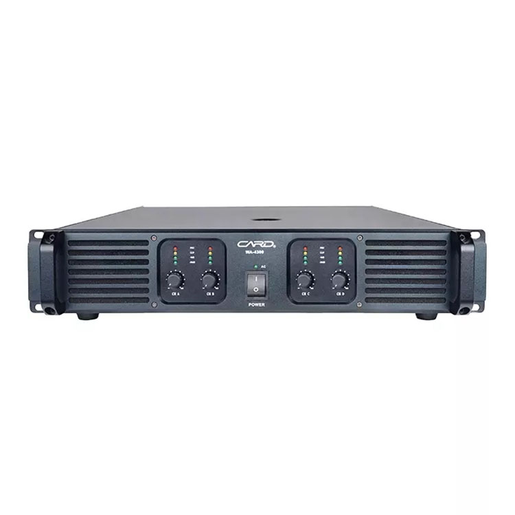 Class H 400W 600W 4 Channels Professional power Amplifiers