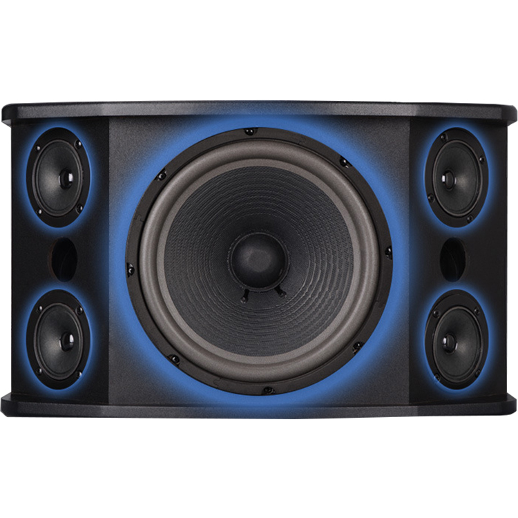 Audio Equipment 3 Way 180W Stereo Professional 10 inch Speakers