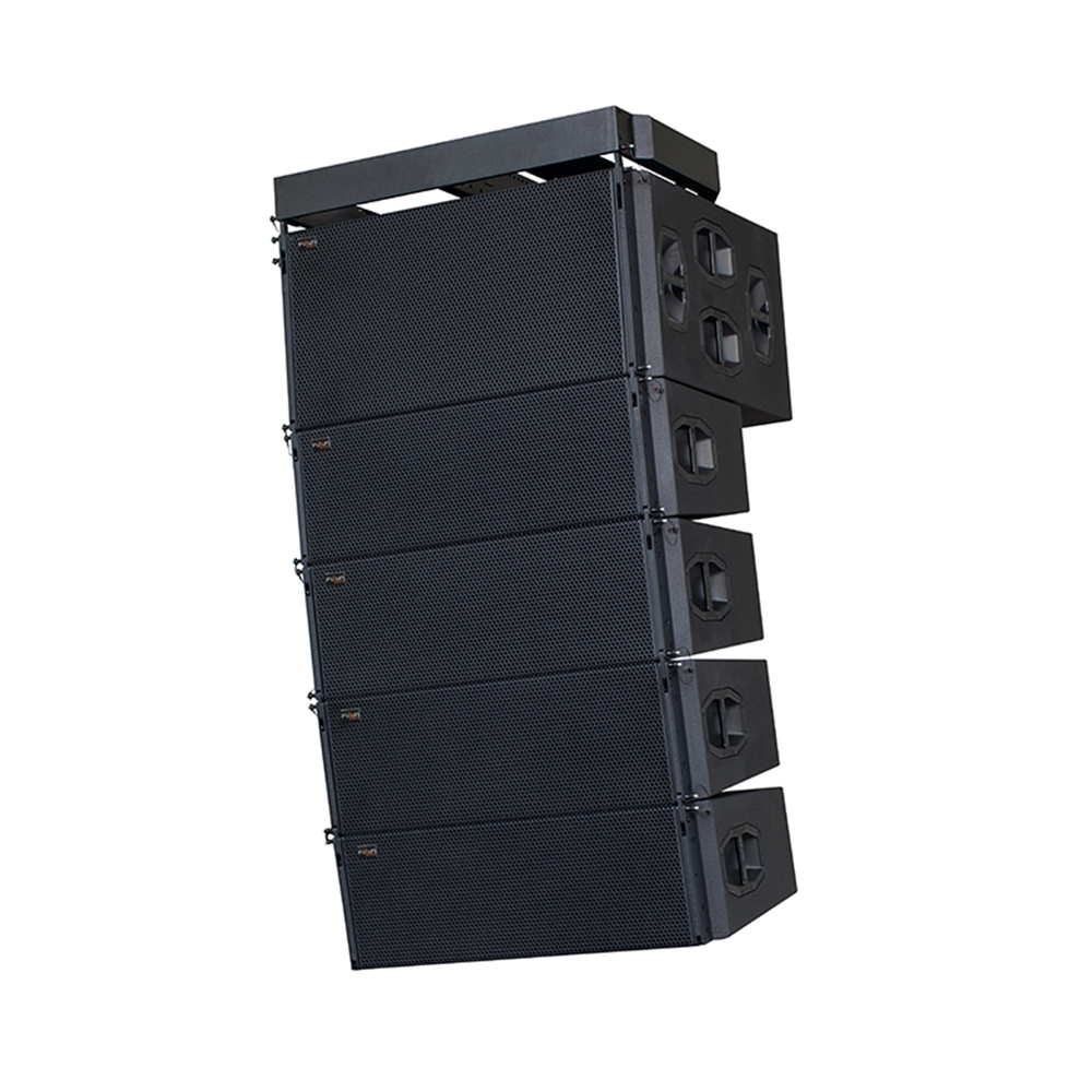 Commercial Black 1200W Subwoofer Passive Line Array