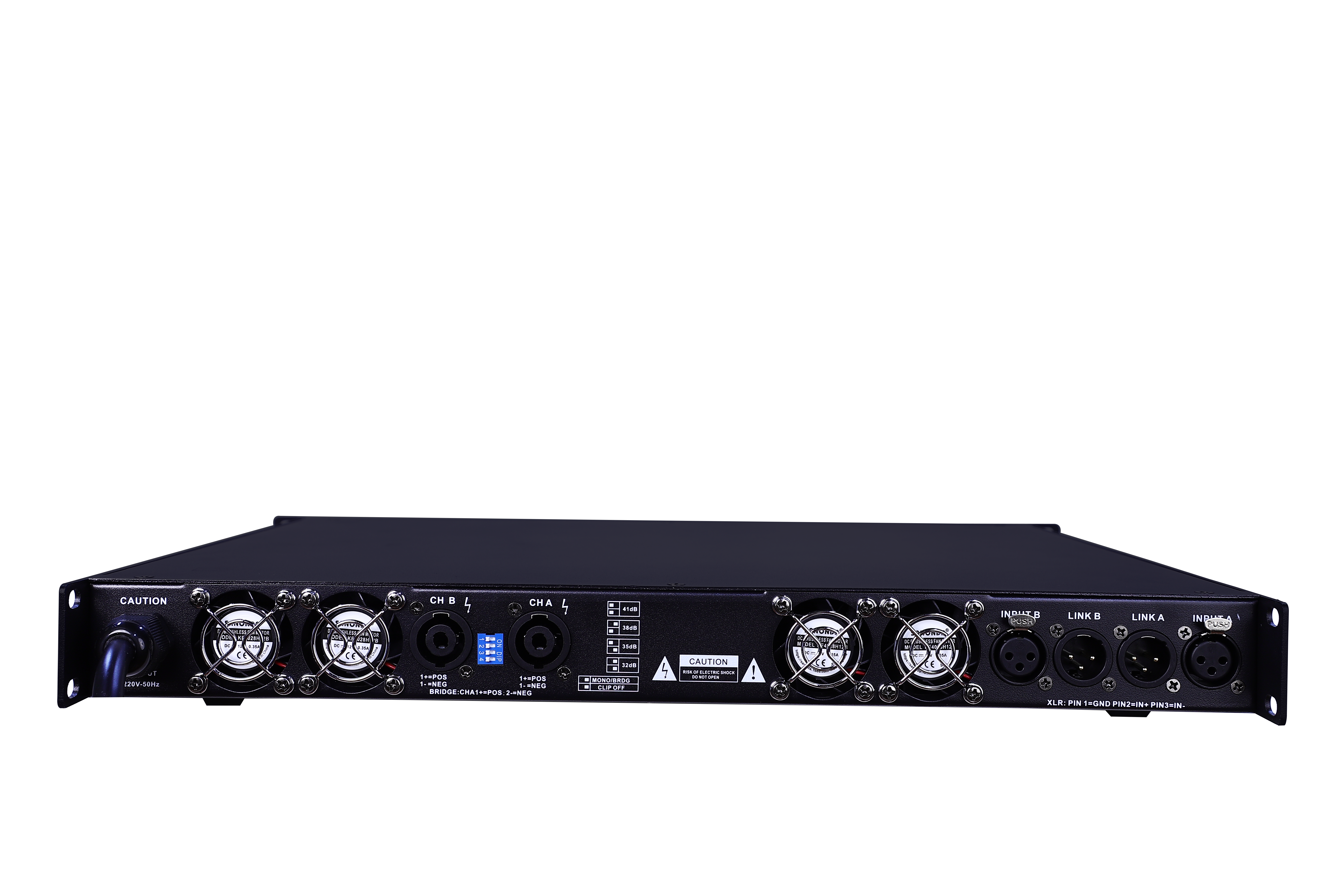 Portable Design 1000w Power Amplifier Professional Class D Multi Channel 1U Power Amplifier