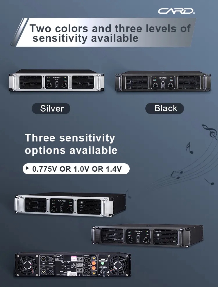 class h professional power amplifier