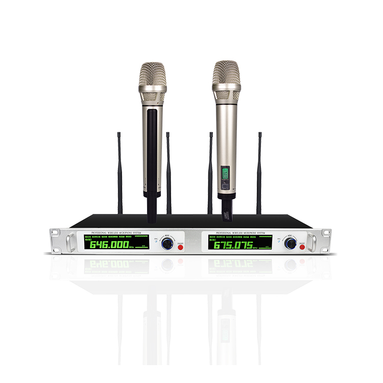 LCD display sound intelligent handheld wireless microphone