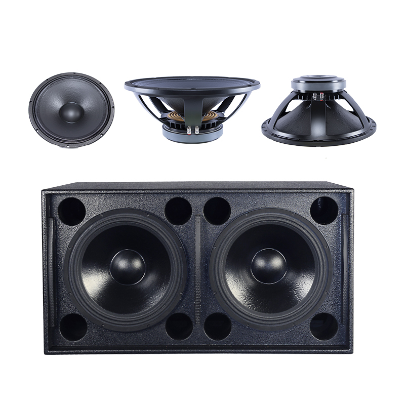 Outdoor Concert High Power 1200W Dual 18 Inch Subwoofer