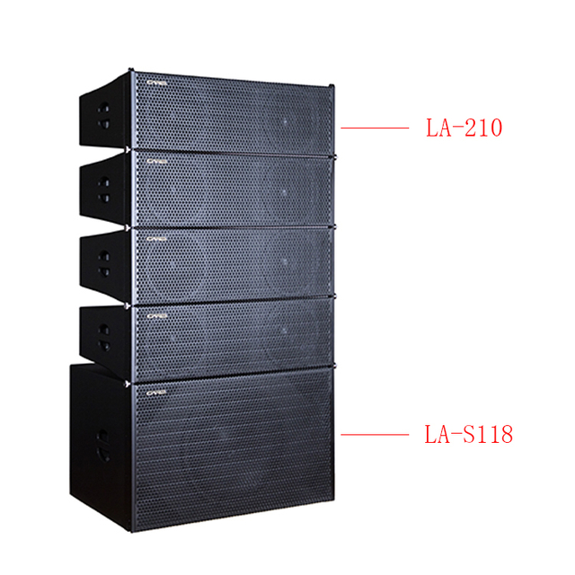 10 Inch PA System Professional Double Passive Line Array