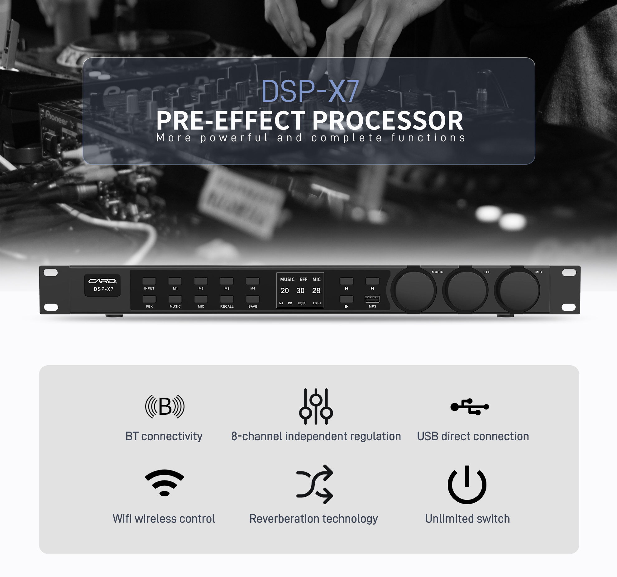 Professional Audio BT Pre-Effect Processor