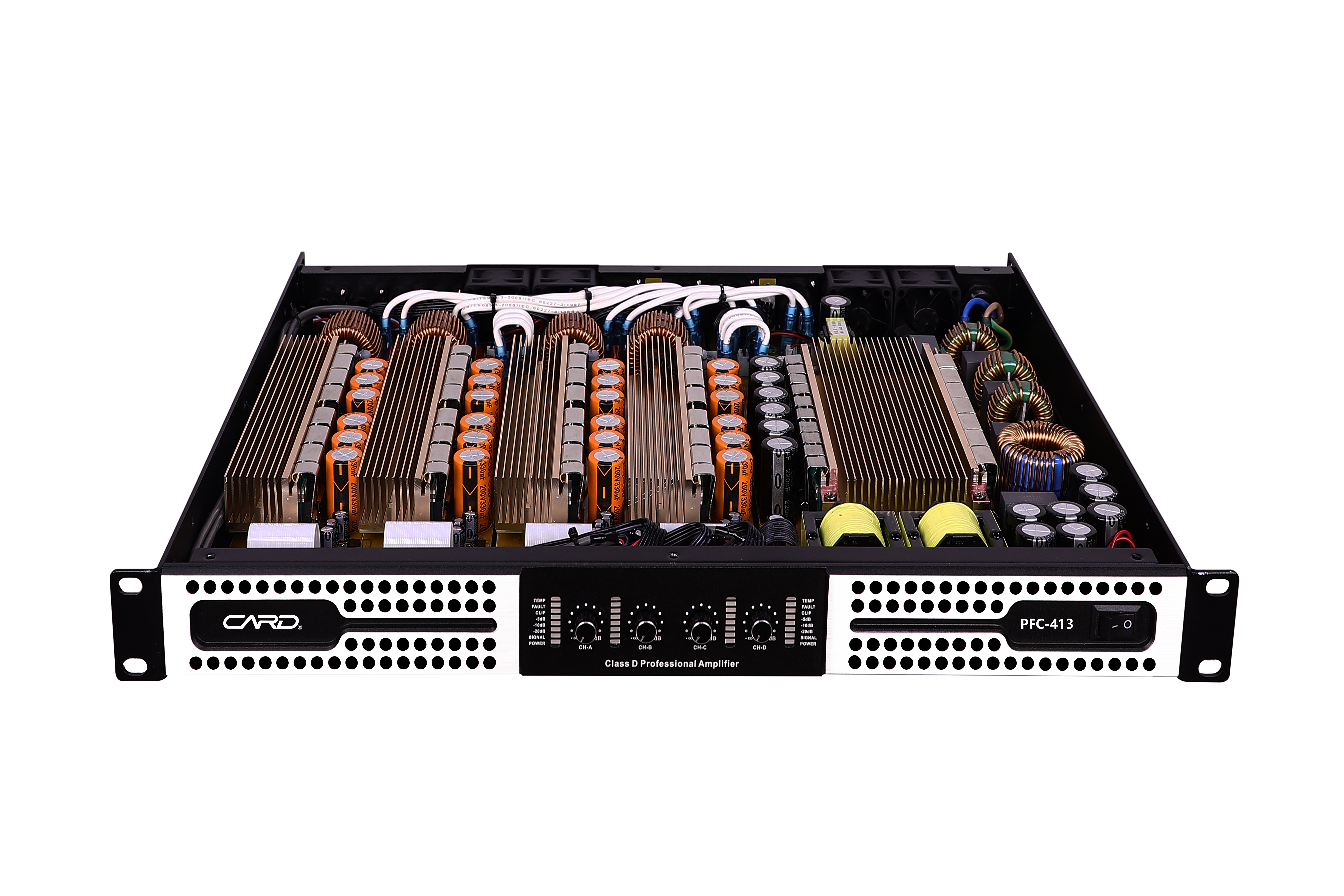 Portable Design 1000w Power Amplifier Professional Class D Multi Channel 1U Power Amplifier